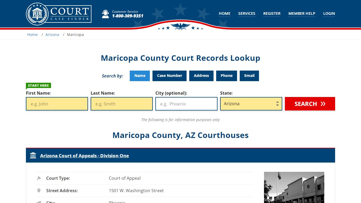 Maricopa County Court Records | AZ Case Lookup